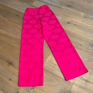 🔹 SANDRO
Wide-Leg Jacquard Trousers